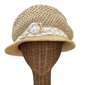 Rare Junya Watanabe Straw Cloche Hat Comme Des Garçons S/S 2011